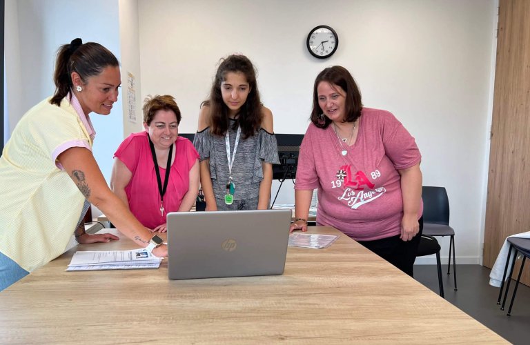 atelier falc de l'esat du raquet